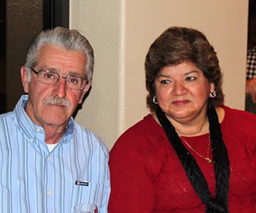 Financial Aid Officer Grace Plascencia and husband Salvador