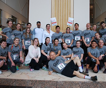 SJVC Student Participate in Fight for Air Climb
