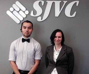 SJVC students turne employees Greg Kailynn