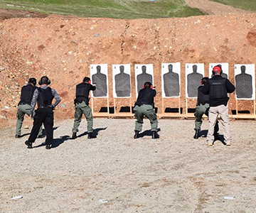 Fresno Criminal Justice Corrections firearms training
