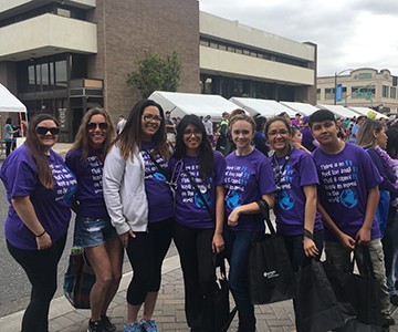 SJVC Medical Assistant program students at Modesto March of Dimes Walk