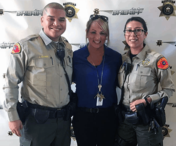 Kern County Sheriffs recruitment event attendees