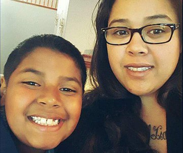 Temecula Medical Assisting student Vee and her son
