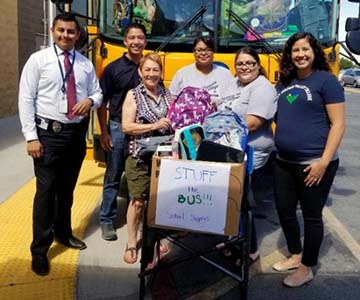SJVC-Delano-Students-Support-Stuff-the-Bus-Event