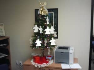 Christmas Tree at Hesperia SJVC Campus