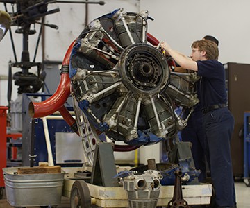 Aviation Maintenance Technology grads are landing jobs with big name companies