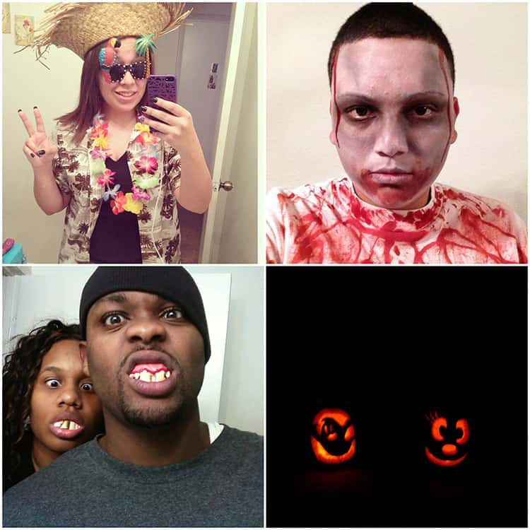 Halloween Collage SJVC Students