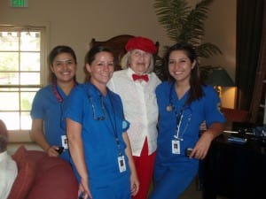 Hesperia Campus Students Visit Sterling Inn Assisted Living Facility