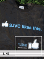 One of several SJVC shirt designs available for sale