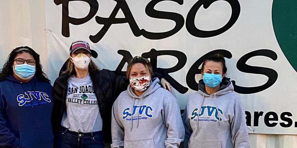 Header SJVC Students Volunteer to Support Local Non-Profit