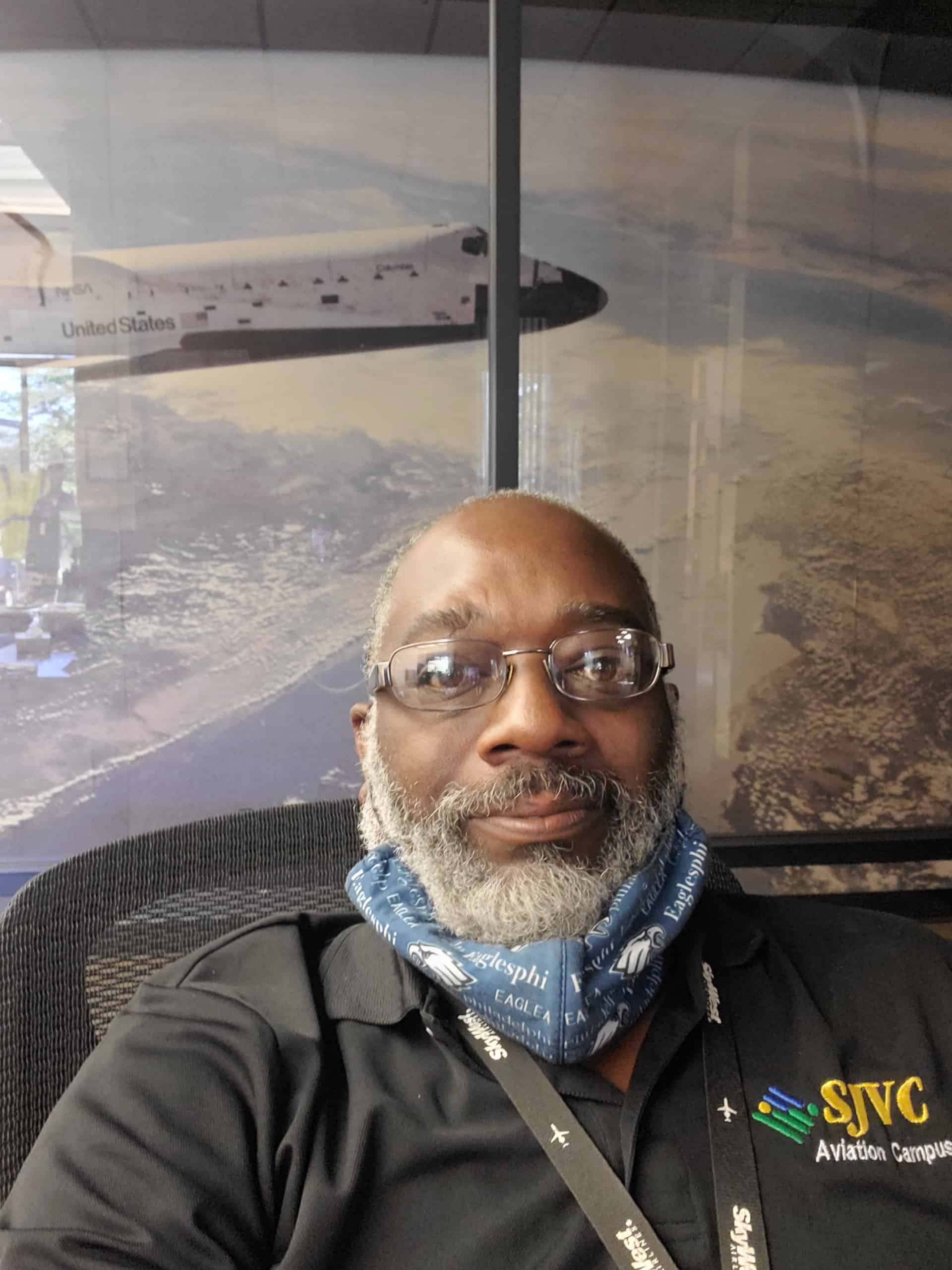 SJVC Aviation Maintenance Technology instructor Jerome Gay