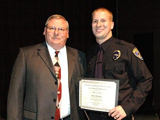 SJVC Bakersfield Criminal Justice Corrections Instructor Bob Stratton and son Brent