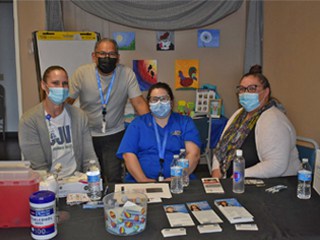 SJVC Hesperia students volunteer with Choice Medical Group