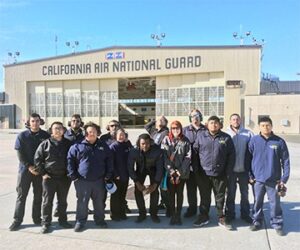 Fresno Aviation Maintenance Technology students get close to the jet action