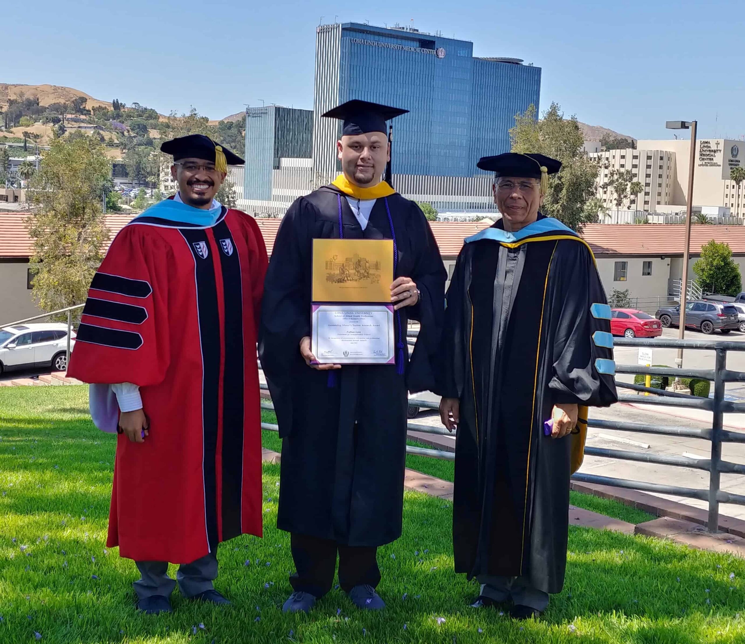 SJVC Respiratory Therapy grad Fabian Lora