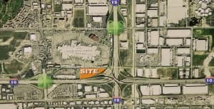 Map Featuring Site of Future Rancho Cucamonga Campus