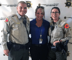 Criminal Justice Corrections students get a close look at their future in law enforcement