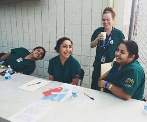Lancaster medical program students practice skills at community health screening event