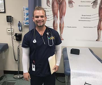 Modesto Medical Assisting student Jerold Maghoney