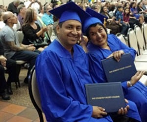 Husband and wife double team the Online Construction Management program