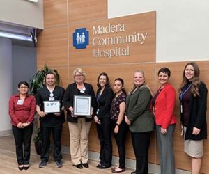 SJVC Madera recognizes Madera Community Hospital as Employer of the Year