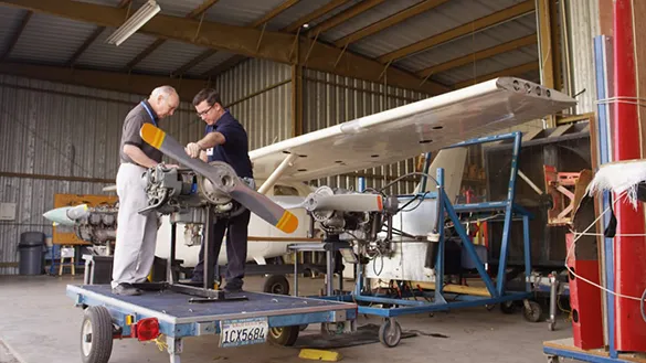 SJVC Aviation Maintenance Technician Student